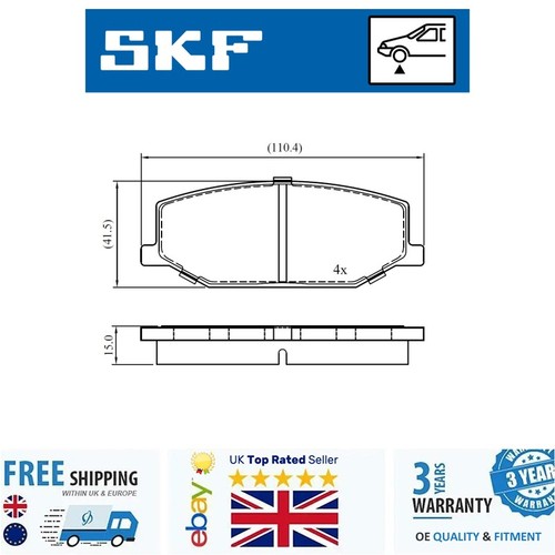 Brake pad set for - brake,